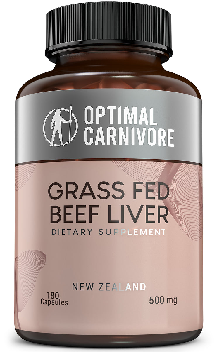 Grass Fed Beef Liver Capsules, Desiccated Beef Liver Supplement, Ances ...